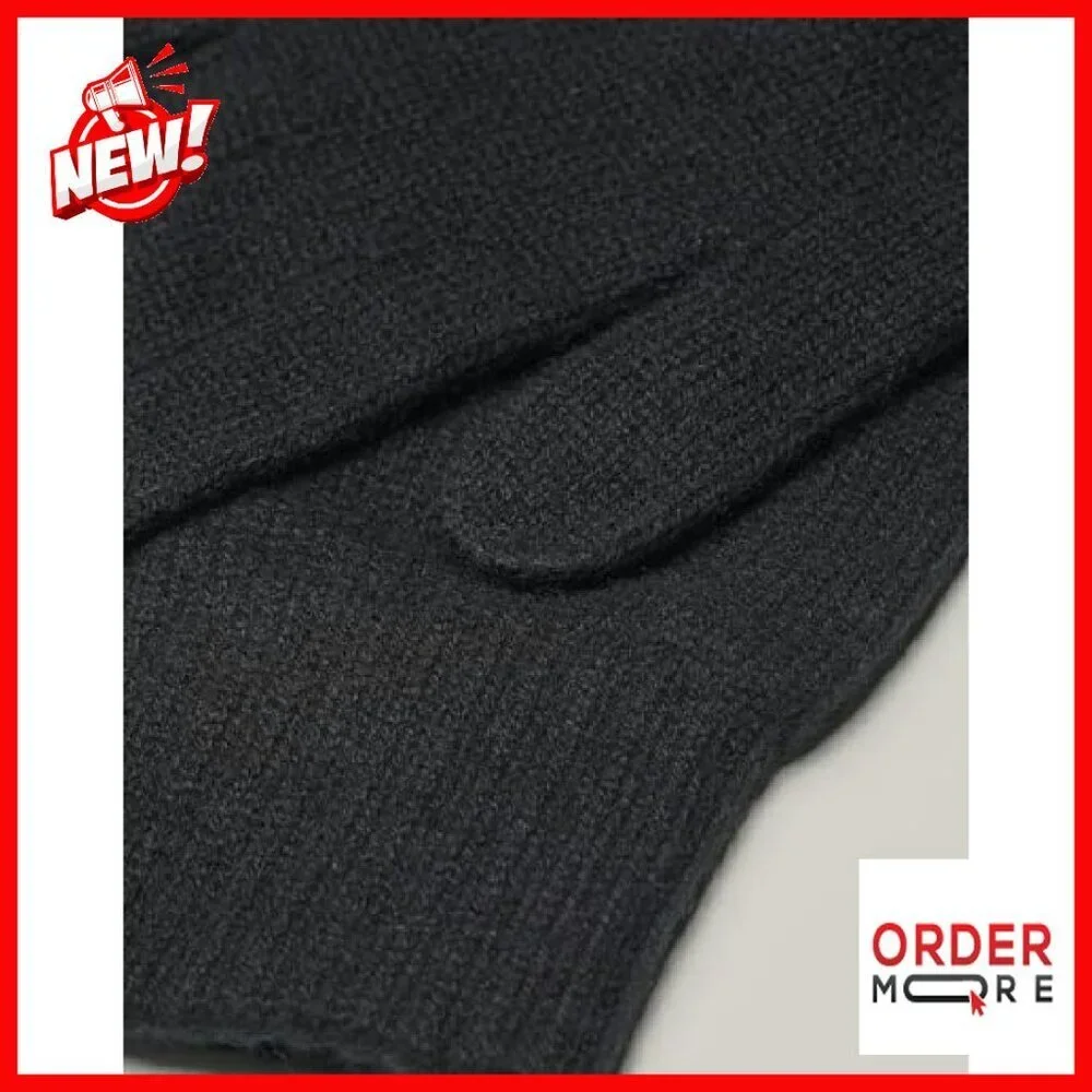 100% Cashmere Gloves One Size Made in Scotland Premium Warm